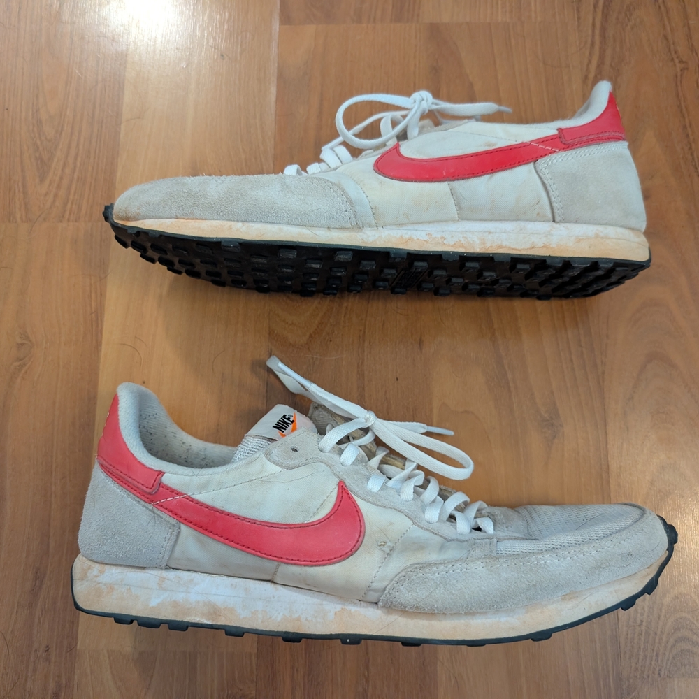 Nike Challenger OG White/University Red Men's Sneakers CW7645-100 Size 9